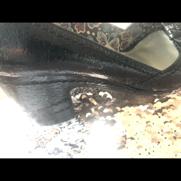 American Eagle crushed patent leather Size 5/5.5 - Picture 5 of 5